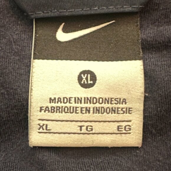 Nike Navy Full‑Zip Windbreaker Jacket Athletic & Lightweight Men’s XL - Picture 6 of 10